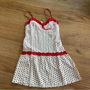 Frankie’s bikinis polka dot dress